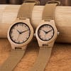 DODO DEER Original Bamboo Wood Watch OEM Women And Men Wooden Neutral Quartz Leather Wristwatches for Couple Lover - Image 5