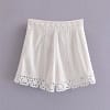 2023summer Women Sweet Suits 2 Piece Sets White Lace Shirts Tops And Shorts Female Fashion Street Two Pieces Clothing - Image 3