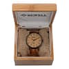 Shenzhen watch factory top quality men and woman stainless steel wood wristwatches wooden couple watches for lover gift watches - Image 5