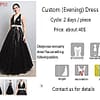 Custom New Arrival Lace Floral Maxi Formal abendkleid Party Long Sleeve Evening Dress Prom Long Ball Bridal Gowns Wedding Dress - Image 4