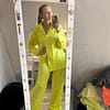 OOTN Straight Pants Suit Female Loose Tops Two Pieces Outfits Casual Long Sleeve Shirt 2023 Elegant Satin Women's Matching Sets