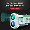Nohawk NP-600 Golf & Hunting Laser Range Finder Binocular Range Finder with Big Screen Touch Key - Image 5