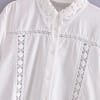 2023summer Women Sweet Suits 2 Piece Sets White Lace Shirts Tops And Shorts Female Fashion Street Two Pieces Clothing - Image 5