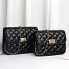 New style small fragrance women's bag all-match rhombus chain embroidery thread one shoulder messenger small square bag mini bag - Image 5