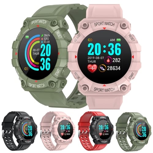 Special Offer FD68 1.3 inch Color Round Screen Sport Smart Watch Support Heart Rate / Multi-Sports Mode