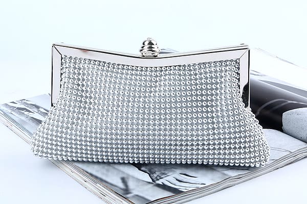 Factory direct wholesale classic handmade aluminium sheet clutches brand new clutch evening bag for women party banquet wedding - Image 2