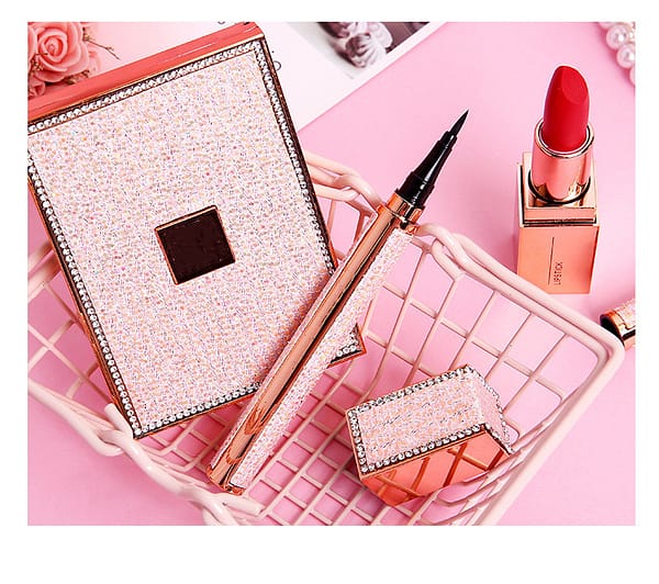 cosmetics kit Colorful charm gift box eye shadow + lipstick + eyeliner combination wholesale  makeup set