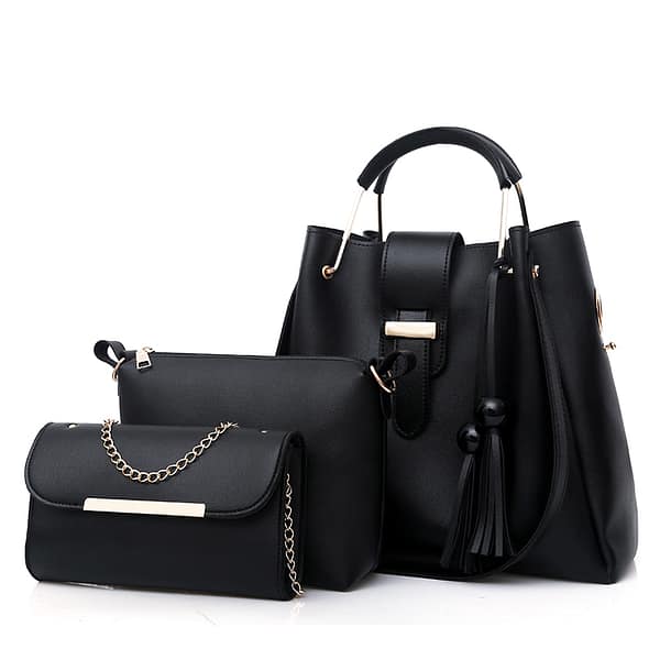 Wholesale Ladies Purses 3pcs Set Handbags For Women Large Capacity Bags