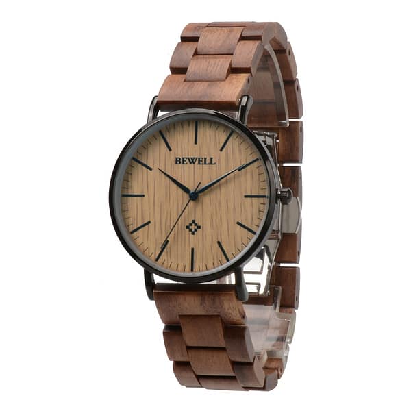 Shenzhen watch factory top quality men and woman stainless steel wood wristwatches wooden couple watches for lover gift watches