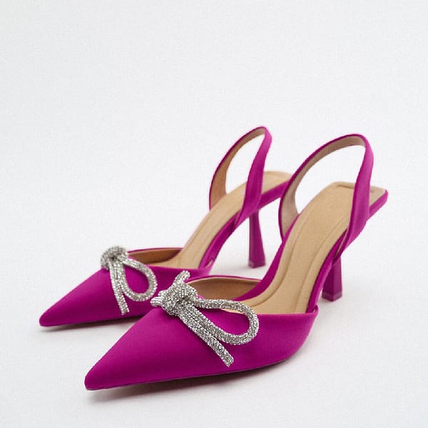 Women's bow high heel shoes pictures of high heel shoes for ladies