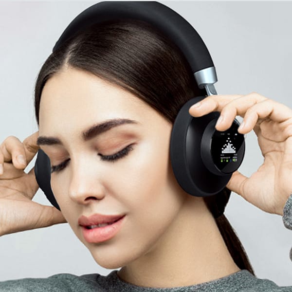 LCD Display Headphone 8D Stereo 700Mah E999 Bluetooth 5.0 Headphone Extra Bass Wireless Earphone