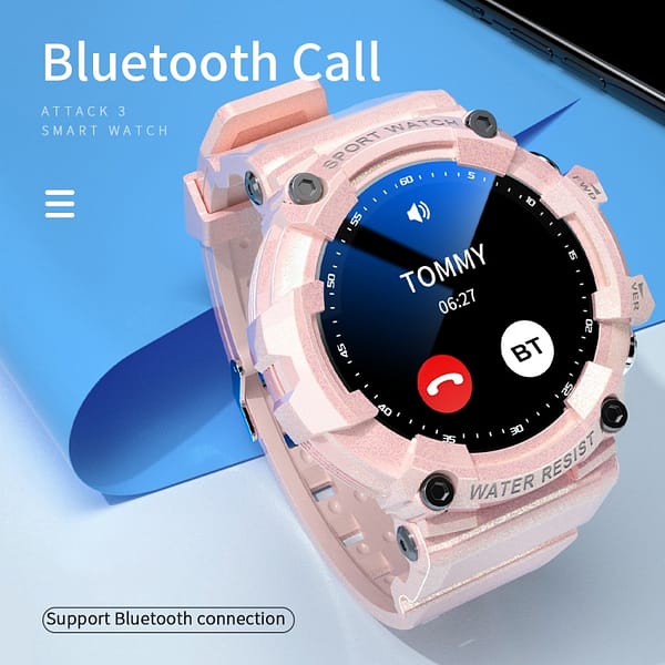 Special Offer LOKMAT ATTACK 3 1.28 inch TFT Screen Call Support Sports Fitness Android 4g IP67 Waterproof Smart Watch Bracelet