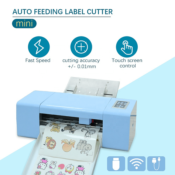 Special offer  A3+ Multi Sheet Auto Feeding  Label Cutter Contour Cutter Digital Die Cutting Machine With Touch Screen