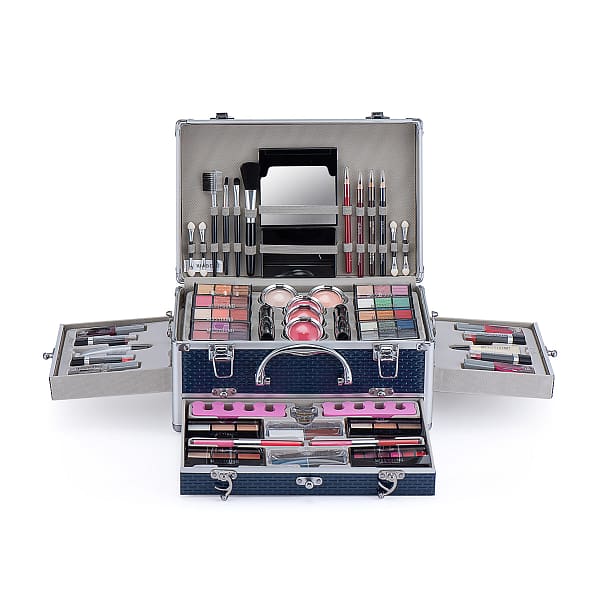 Hot-selling MISS YOUNG makeup eyeshadow palette BIG makeup kit with Aluminum cosmetic box eye shadow case sets