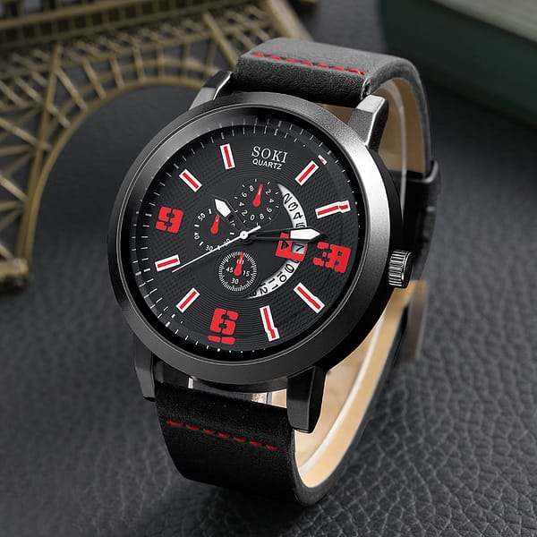 Wholesale Alloy fashion Bracelet Jewelry set Quartz watches Classic boy Men's set quartz watch set for men - Image 2