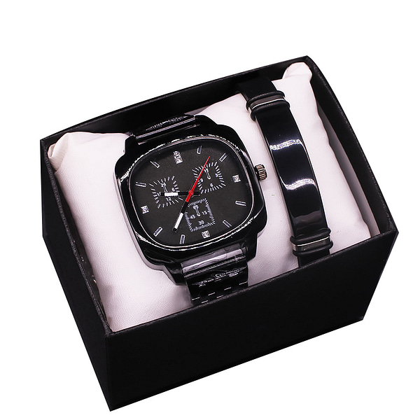 Metropolitan Lifestyle and Music Culture Men Dress Watch Gift Watch Set - Image 2