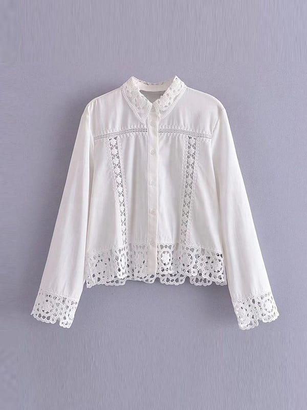 2023summer Women Sweet Suits 2 Piece Sets White Lace Shirts Tops And Shorts Female Fashion Street Two Pieces Clothing - Image 2